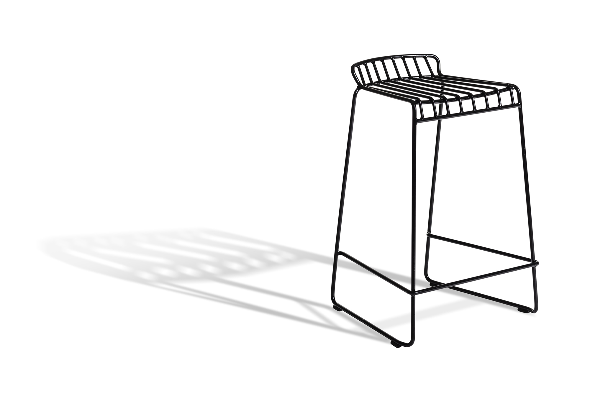 Resö bar chair low – Black
