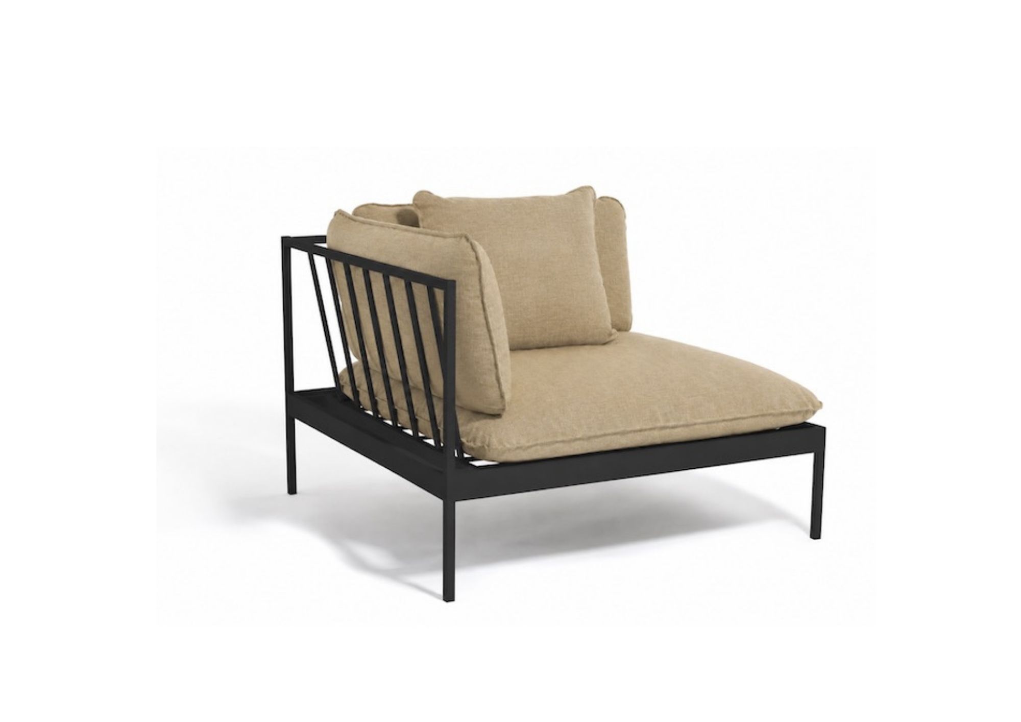 Bonan outdoor corner module with cushions by Skargaarden