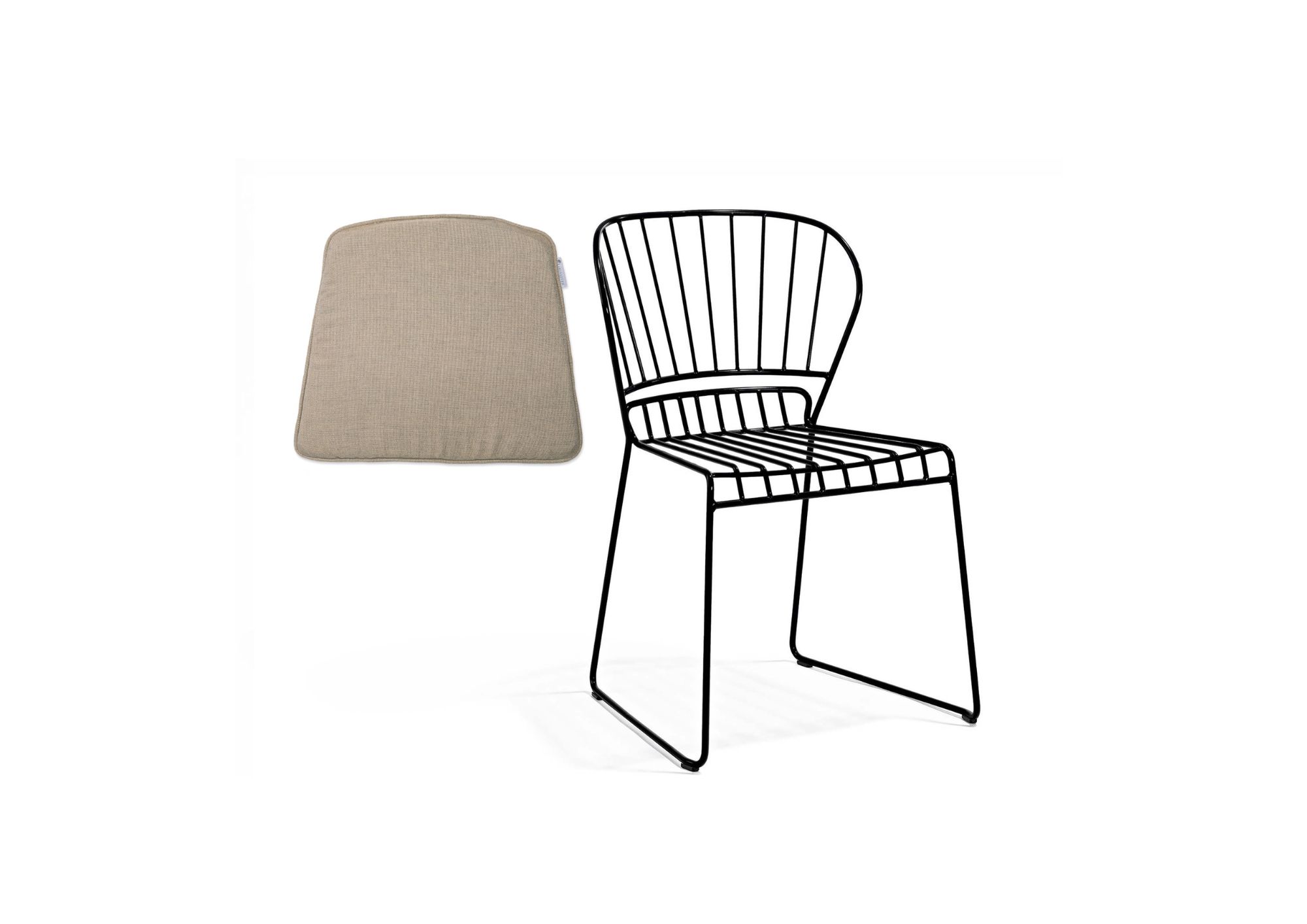 Resö seat cushion, natural Sling