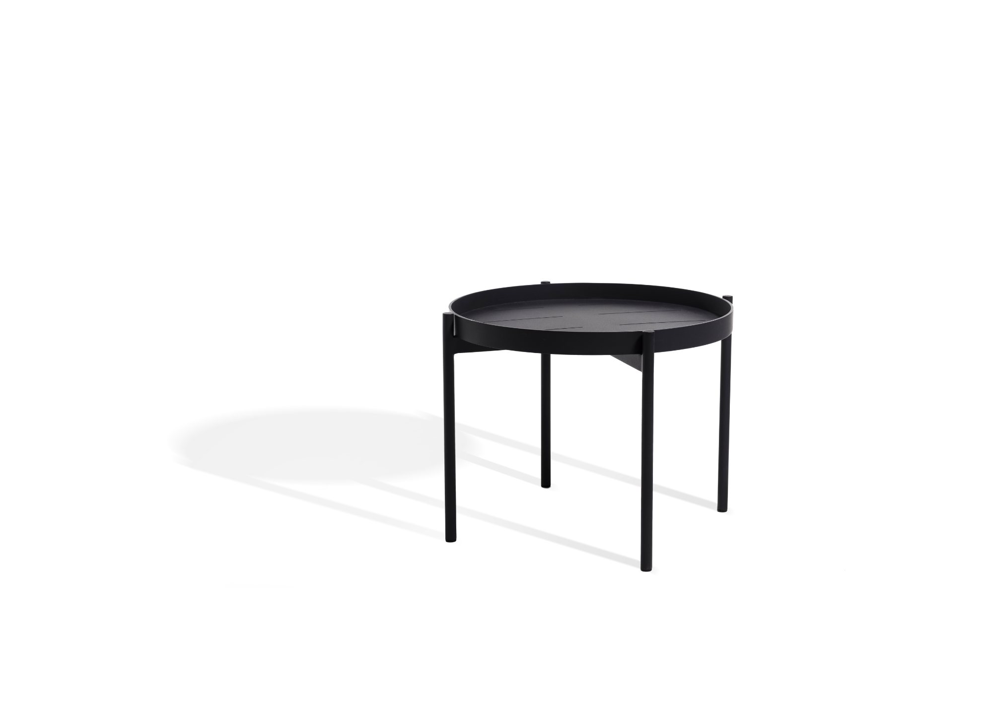 Saltö Lounge Table – Small Dark Grey